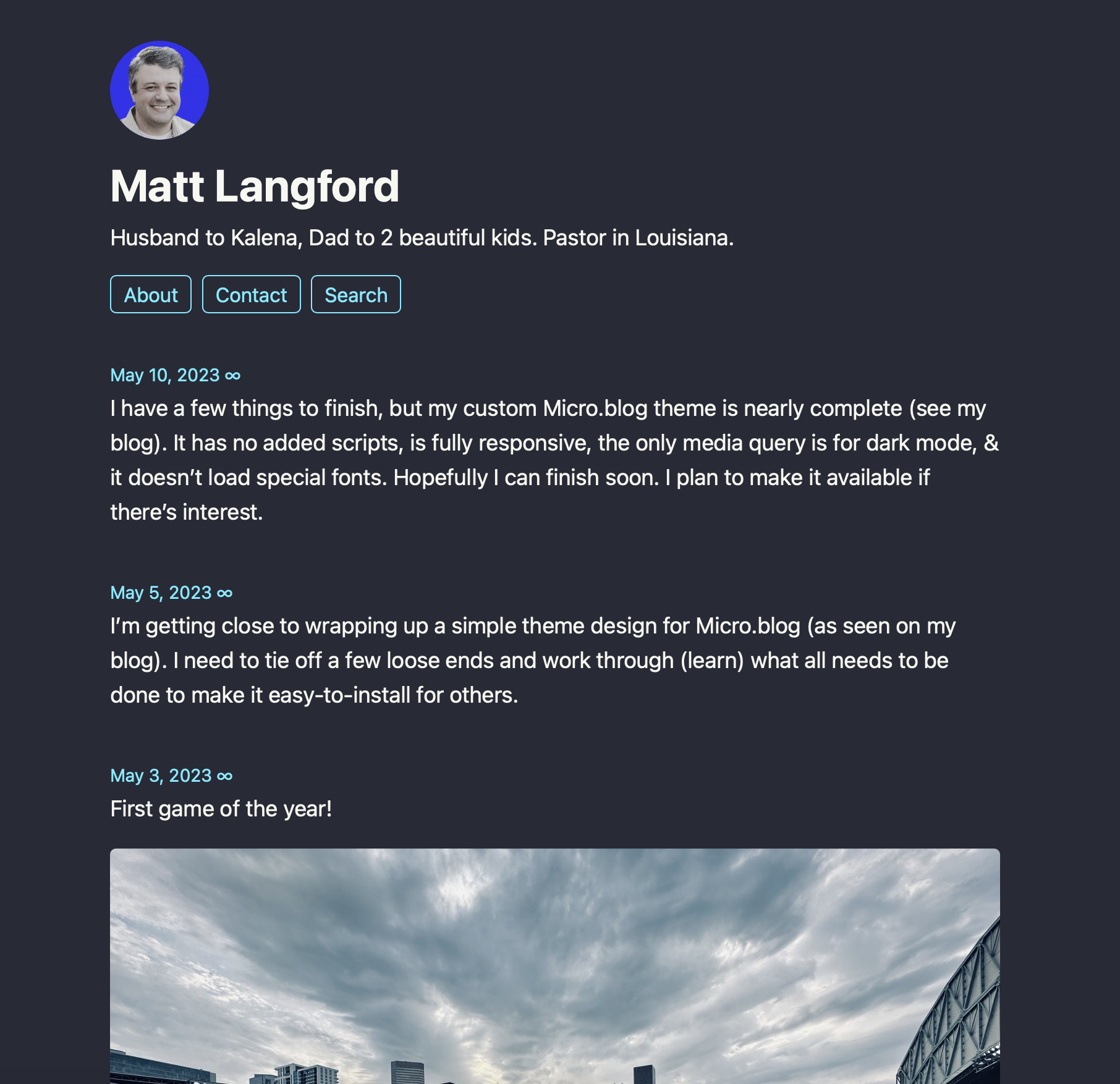 Tiny Theme for Micro.blog